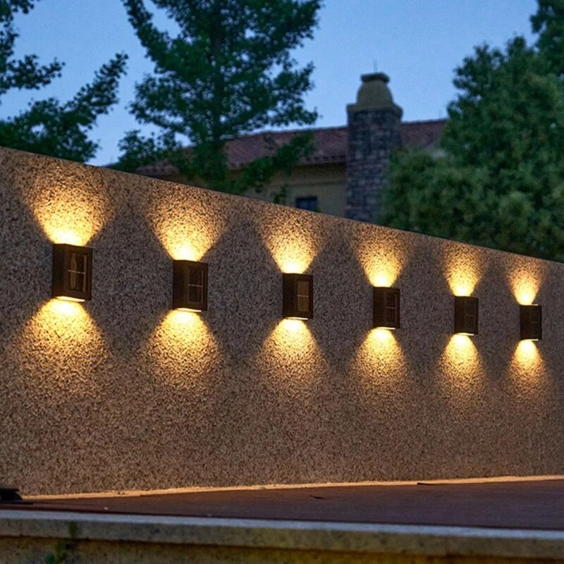 Spark Light™ - Apliques LED inalámbricos con panel solar Deluxe