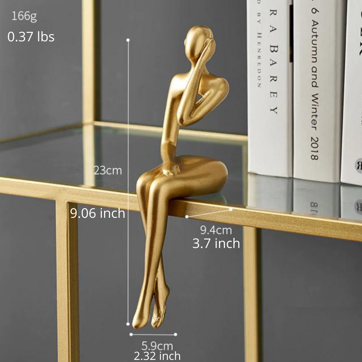 Vrimlo® Abstract Bookshelf Decor Figurines