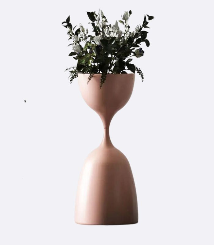 Elegant Iron Floor-Standing Planter Pot Stand – Indoor Decorative Vase for Modern Living Spaces