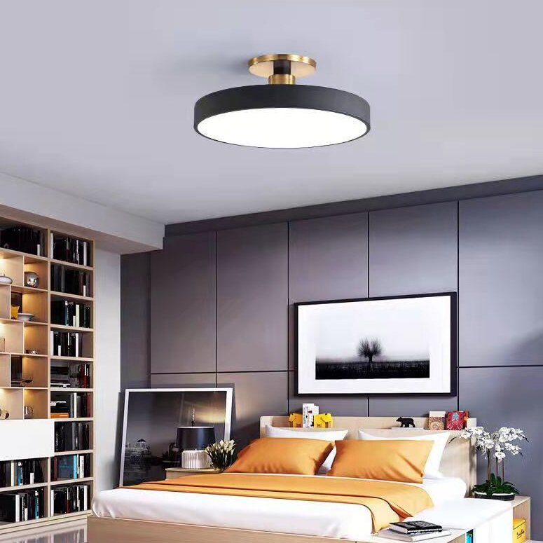 Nordic Minimalist Round Flush Mount Ceiling Light