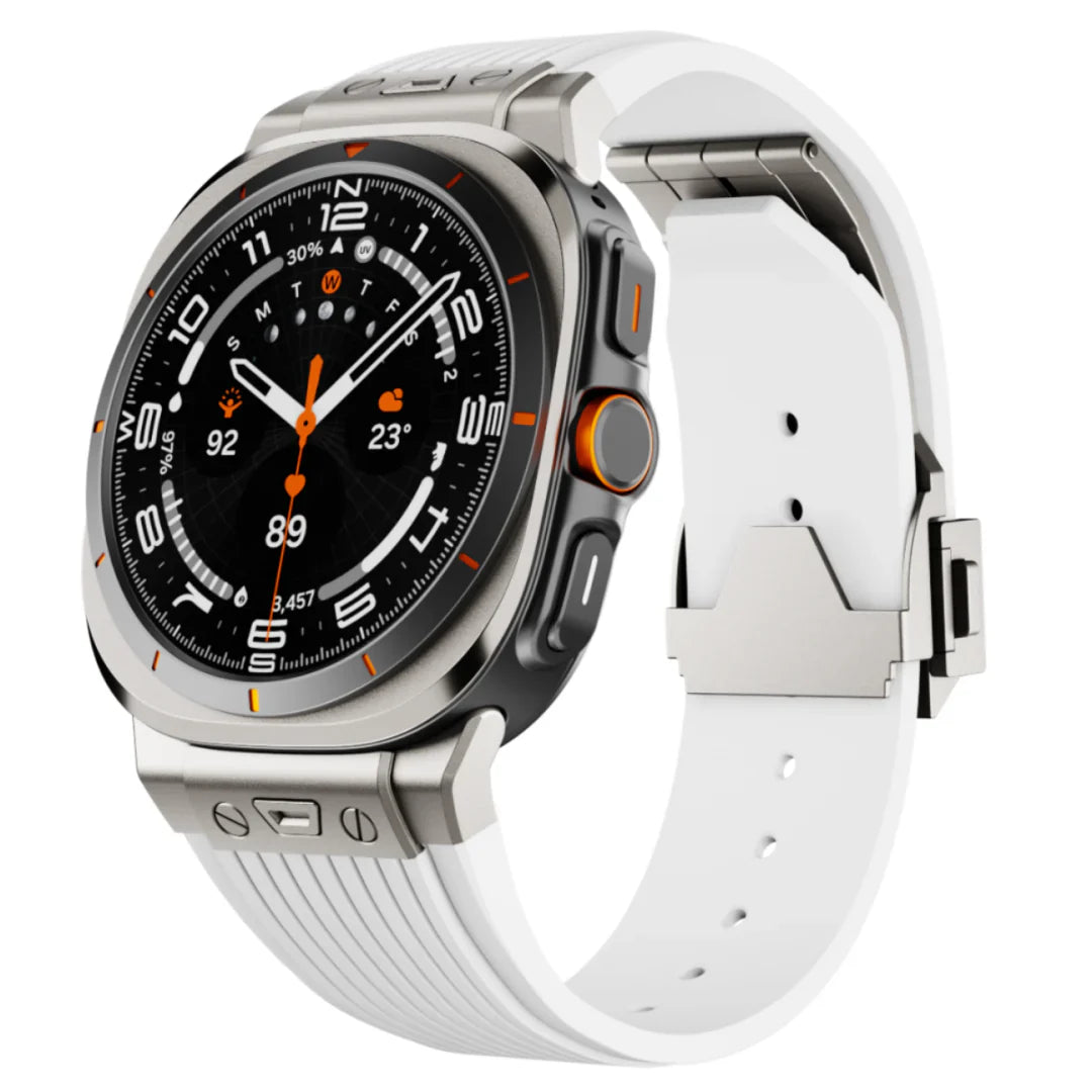 Avontuurlijke siliconen band voor Samsung Galaxy Watch Ultra