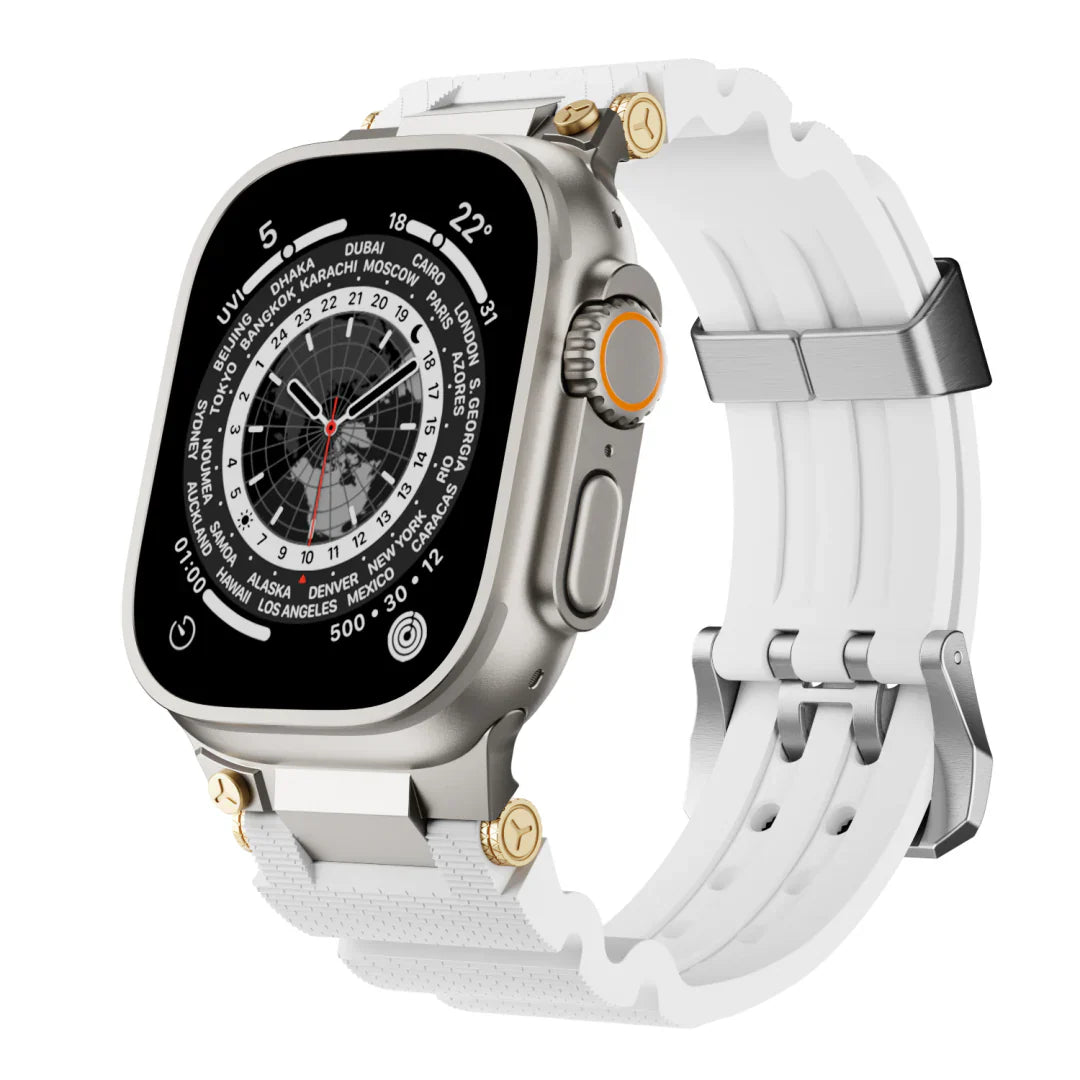 Maskinteknisk design silikonrem for Apple Watch