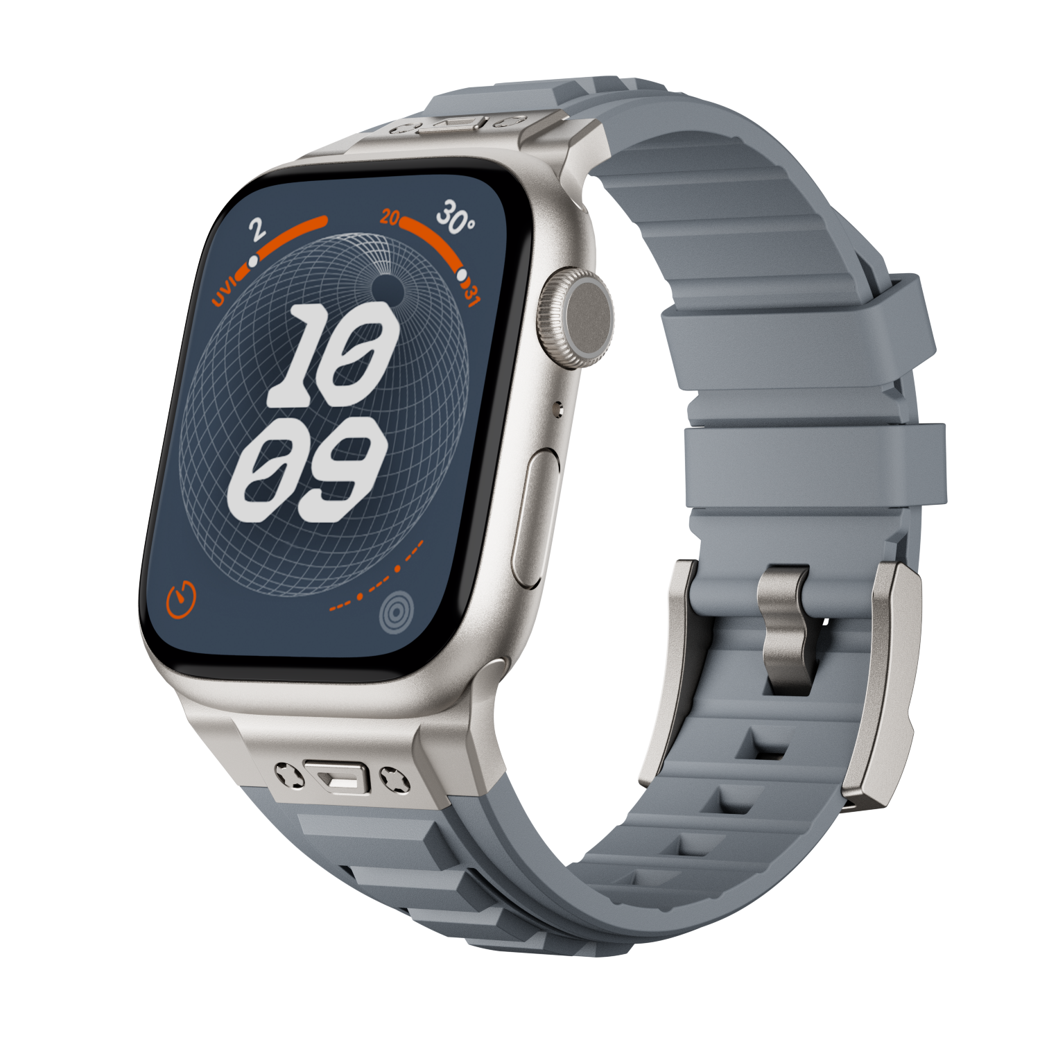 BD005 Taktisk Silikonrem for Apple Watch