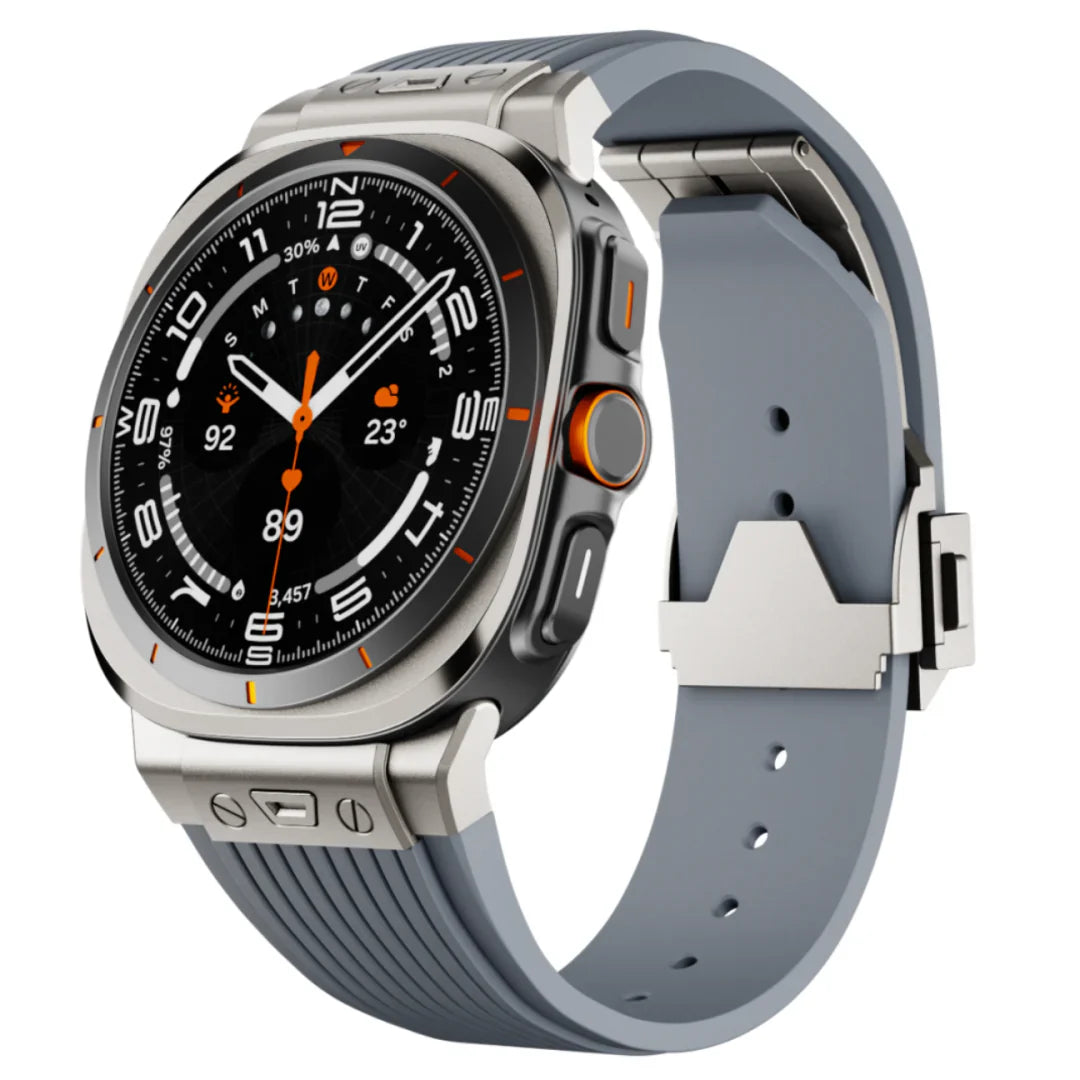 Avontuurlijke siliconen band voor Samsung Galaxy Watch Ultra