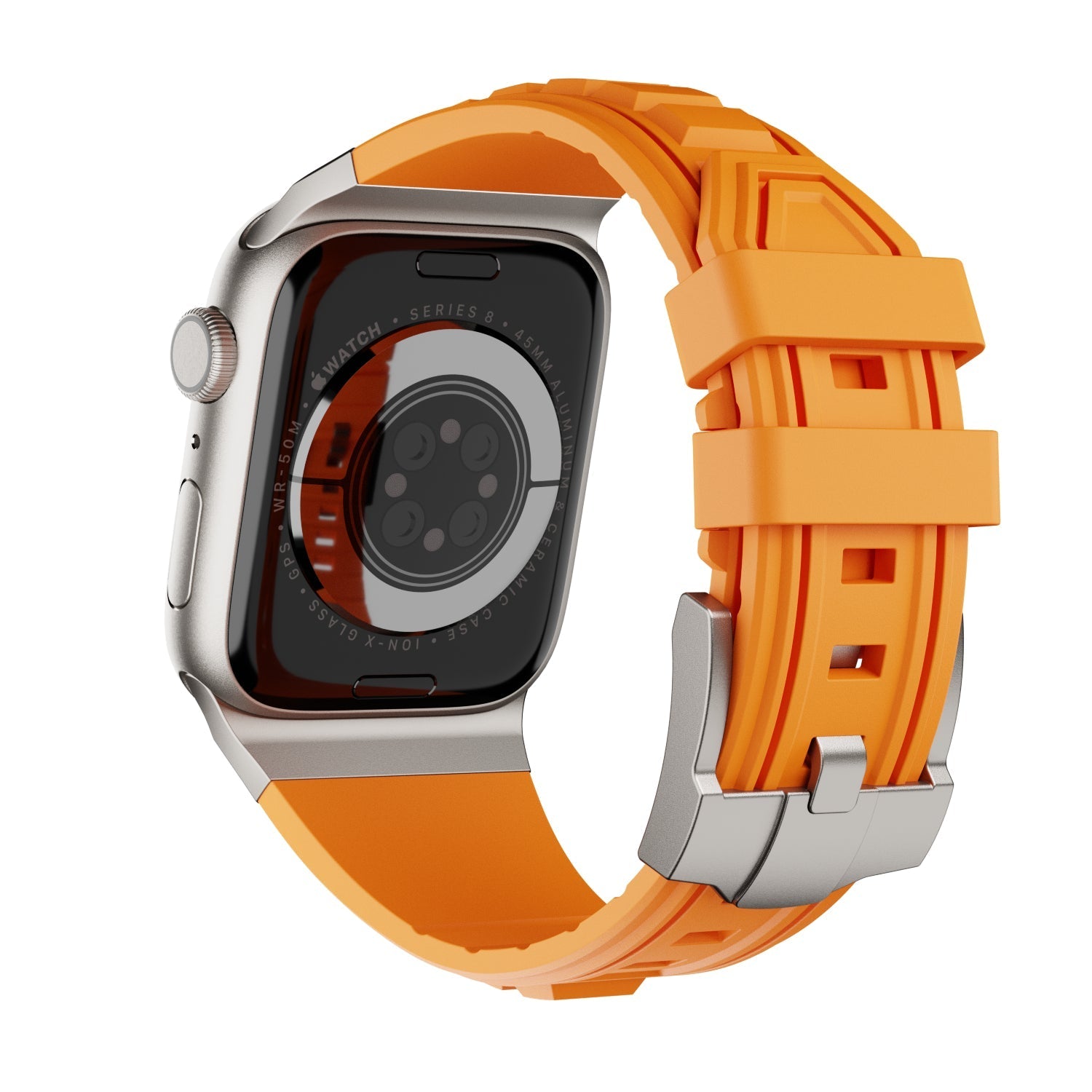 BD005 Taktisk Silikonrem for Apple Watch