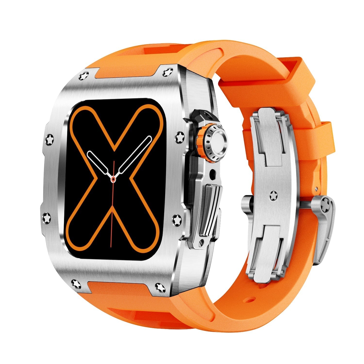 RM 9009 Sorozat - Ezüst Apple Watch Tok