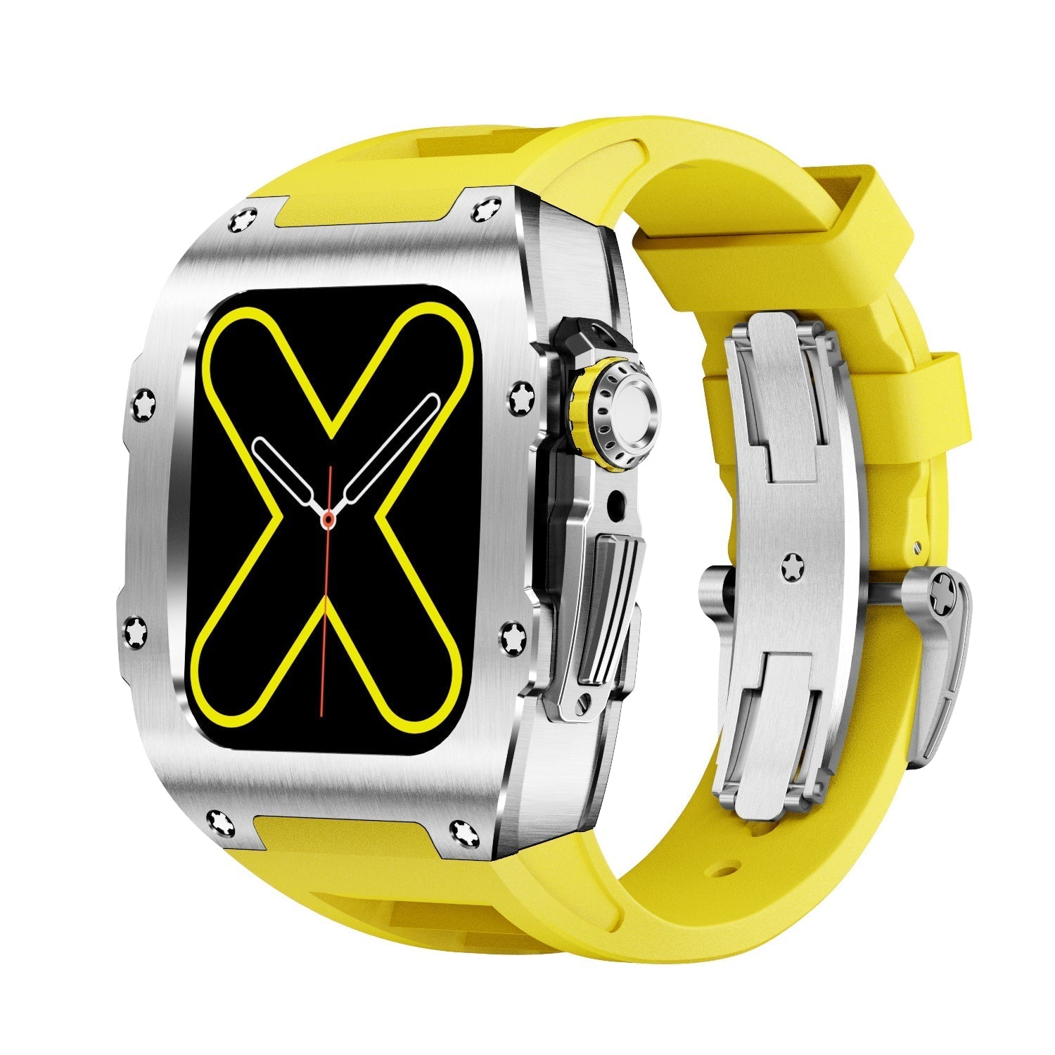 RM 9009 Sorozat - Ezüst Apple Watch Tok