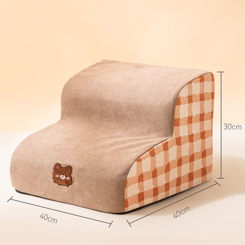 Paw Pathway: Escaleras modulares de esponja para mascotas