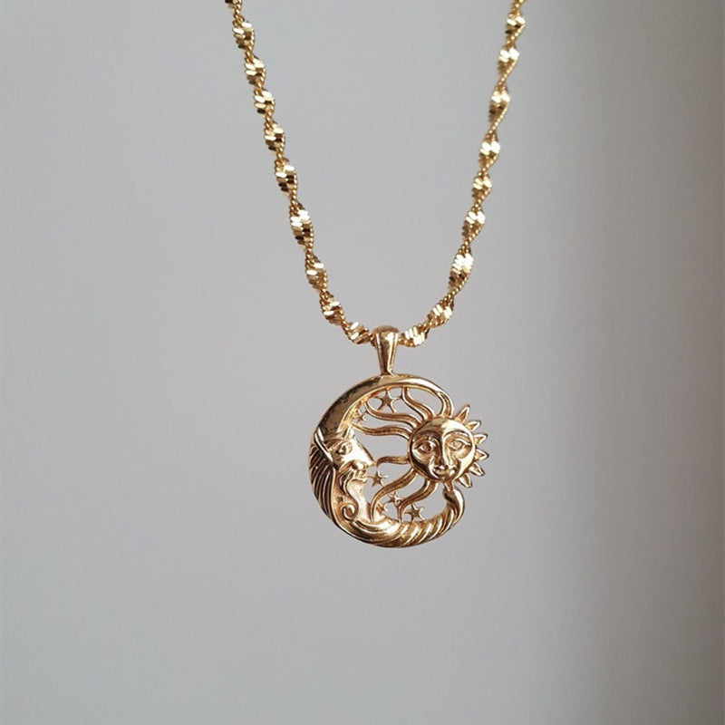 Sun and Moon Necklace