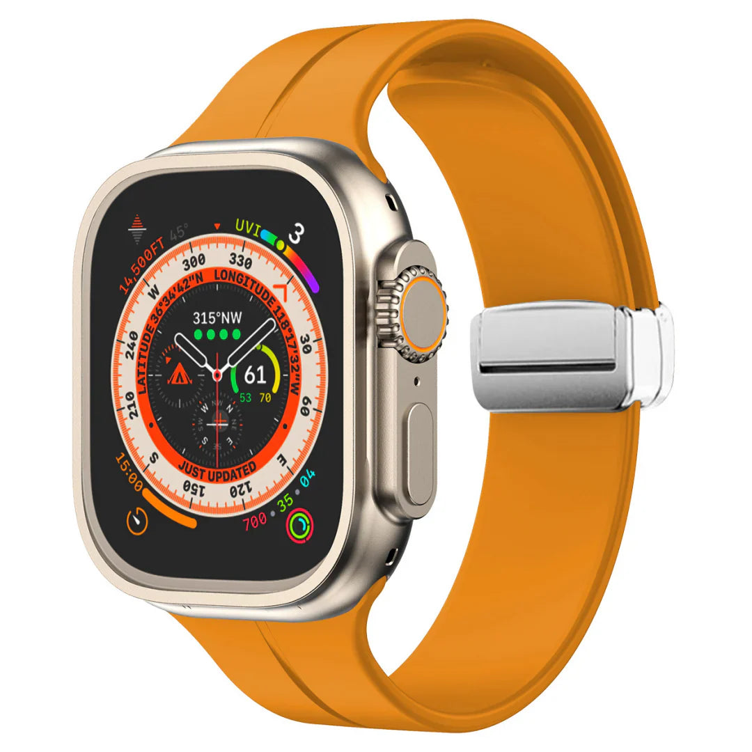 Mágneses szilikon szíj Apple Watch-hoz