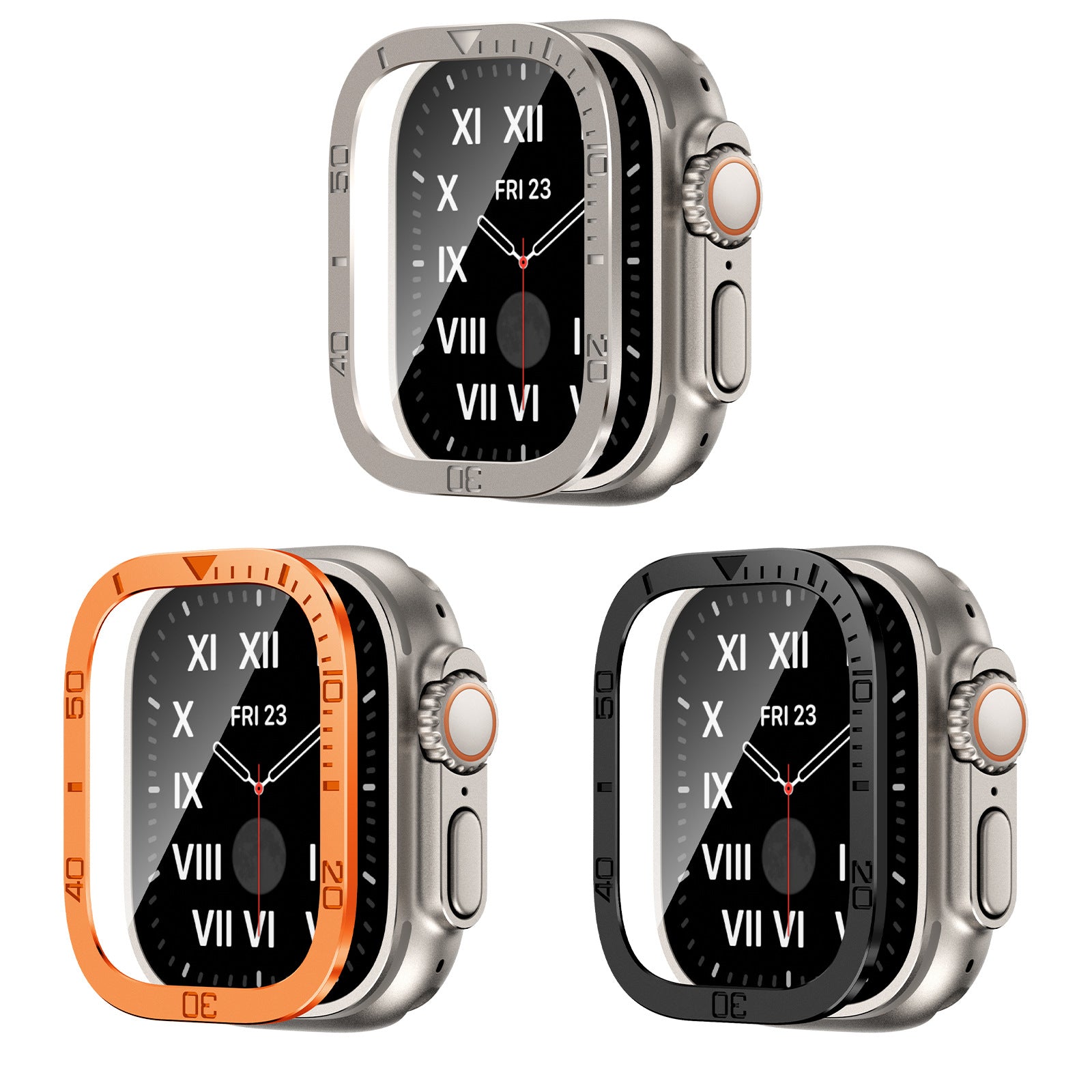 Herdet Glass Skjermbeskytter Full Dekning For Apple Watch Ultra / Ultra2