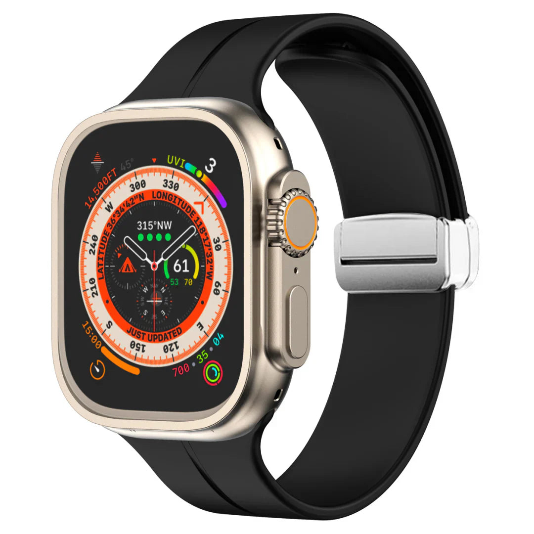 Magnetisk silikonrem för Apple Watch