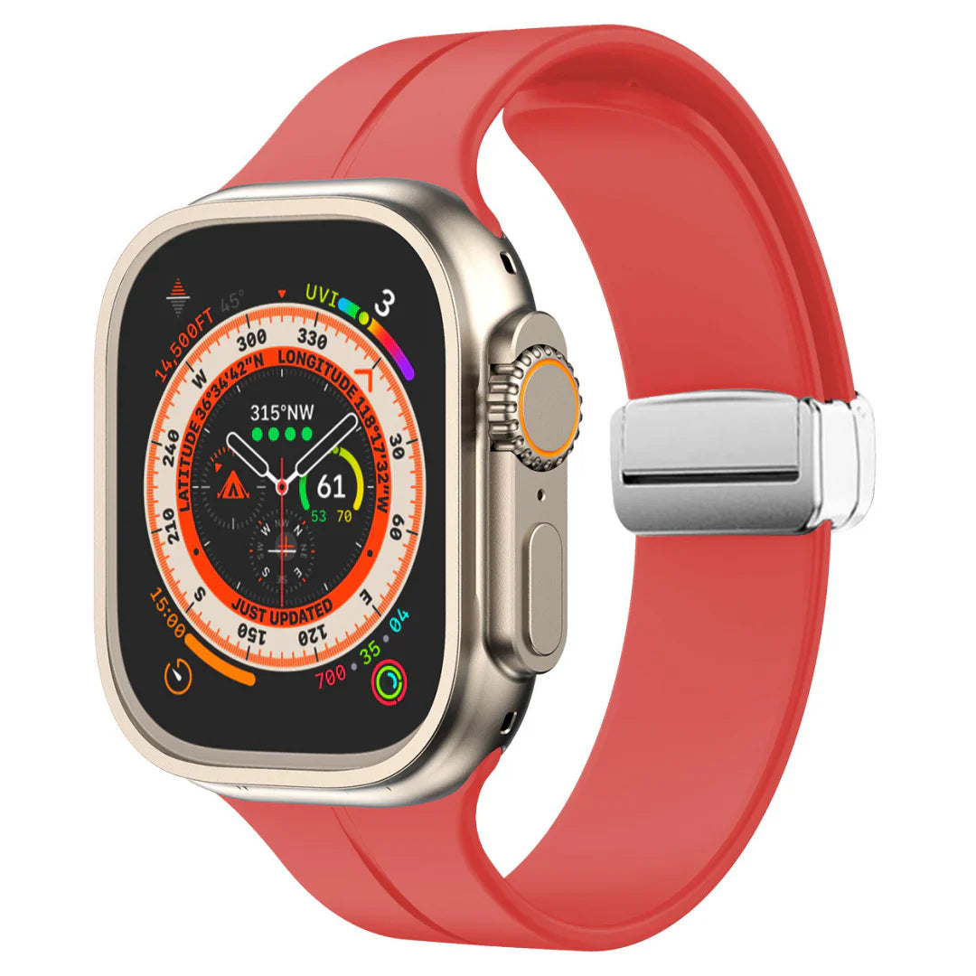 Magnetisk silikonrem för Apple Watch