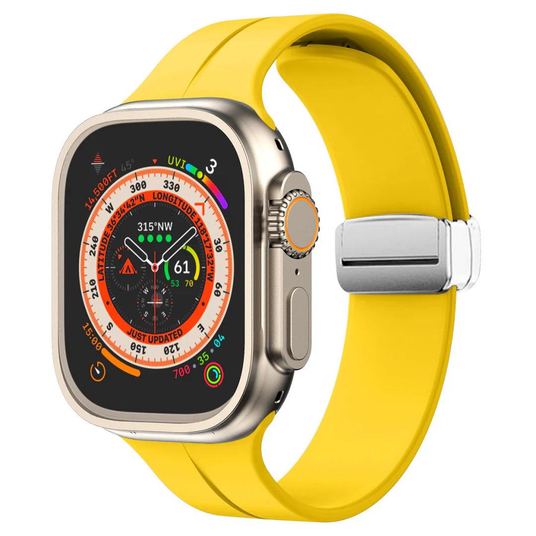 Magnetisk silikonrem för Apple Watch