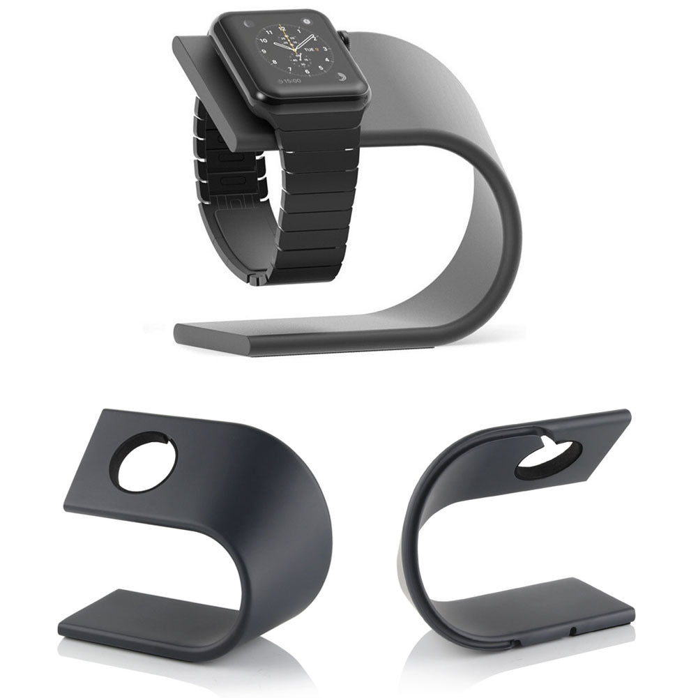 Aluminiumlegering U-formet ladestativ for Apple Watch