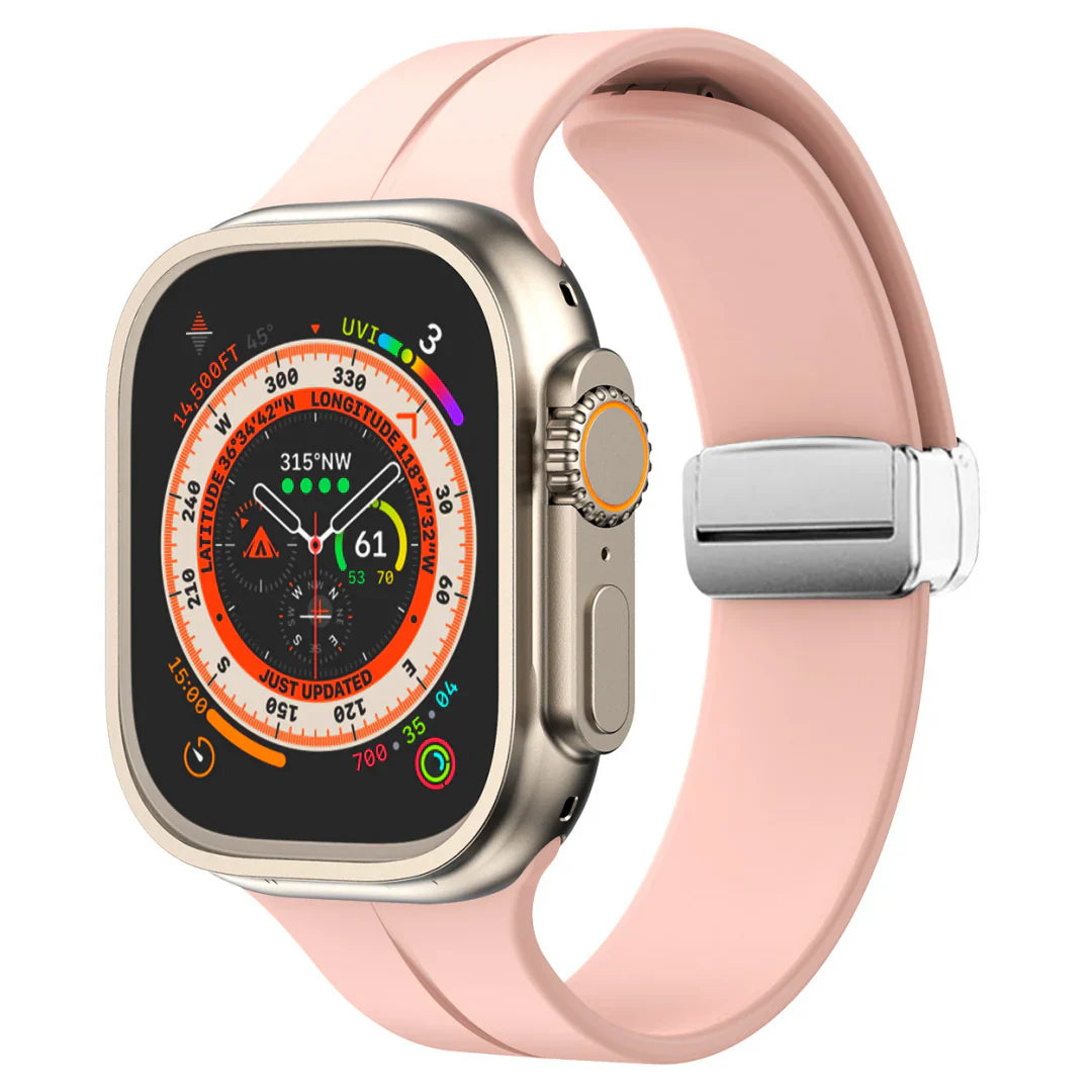 Mágneses szilikon szíj Apple Watch-hoz