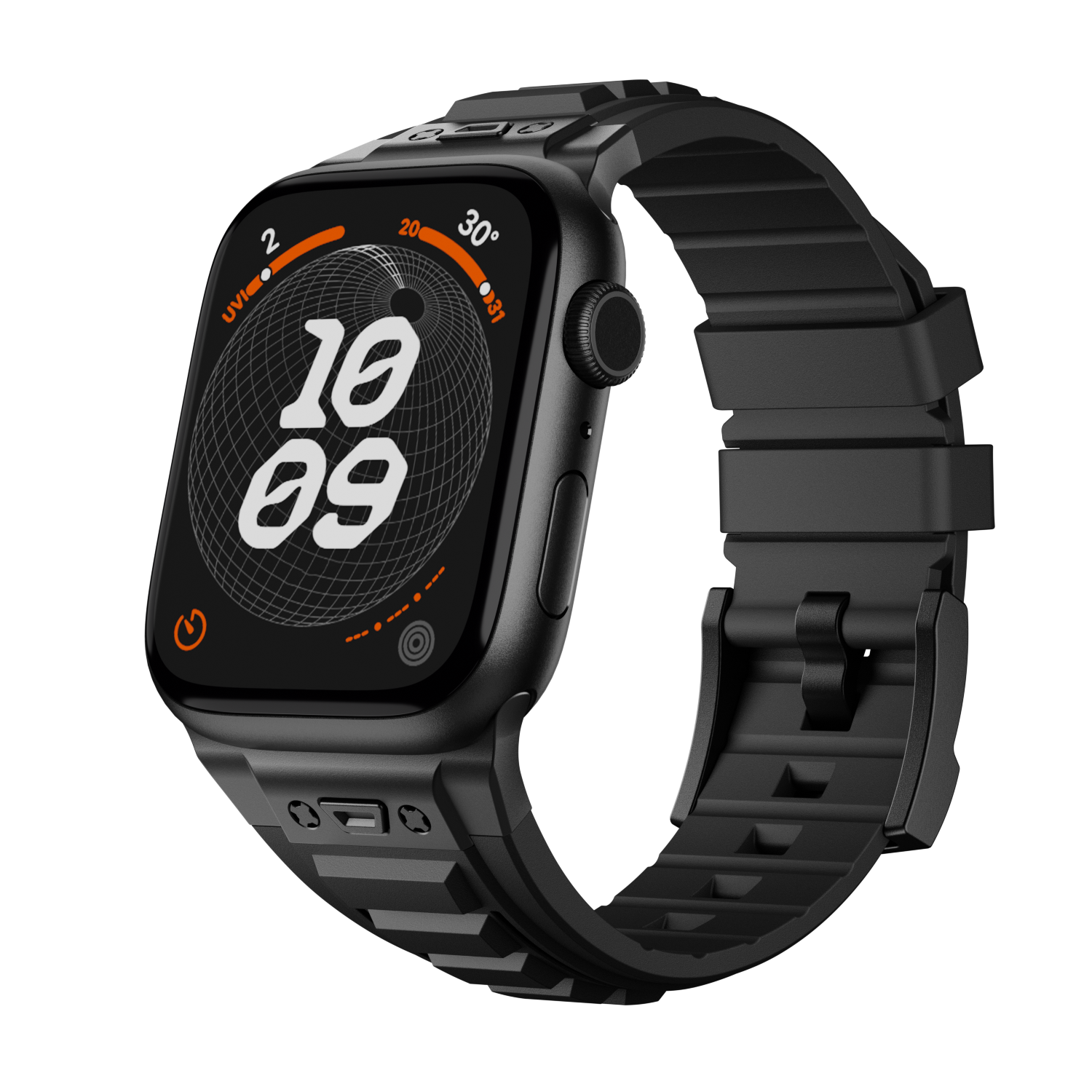 BD005 Taktisk Silikonrem for Apple Watch