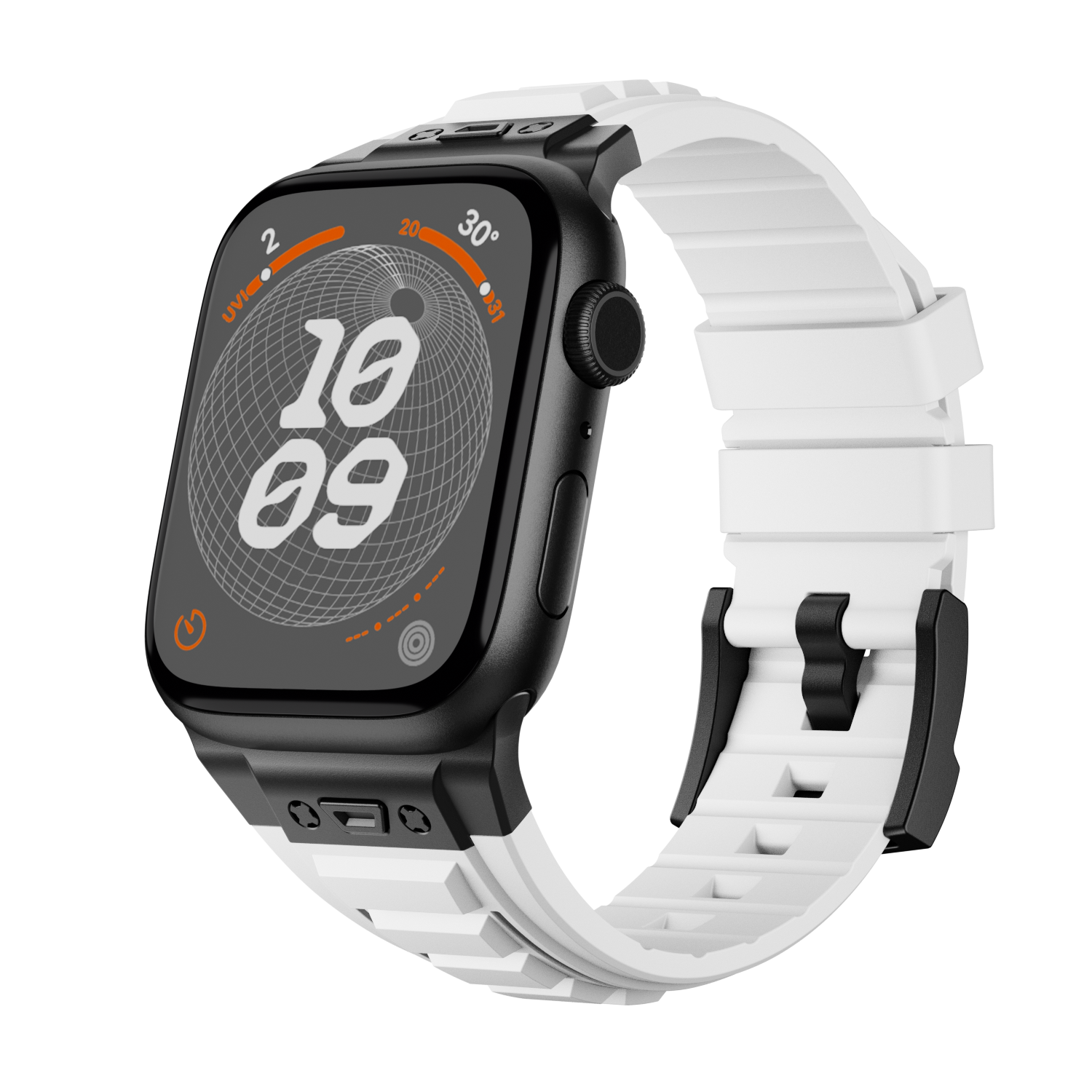 BD005 Taktisk Silikonrem for Apple Watch