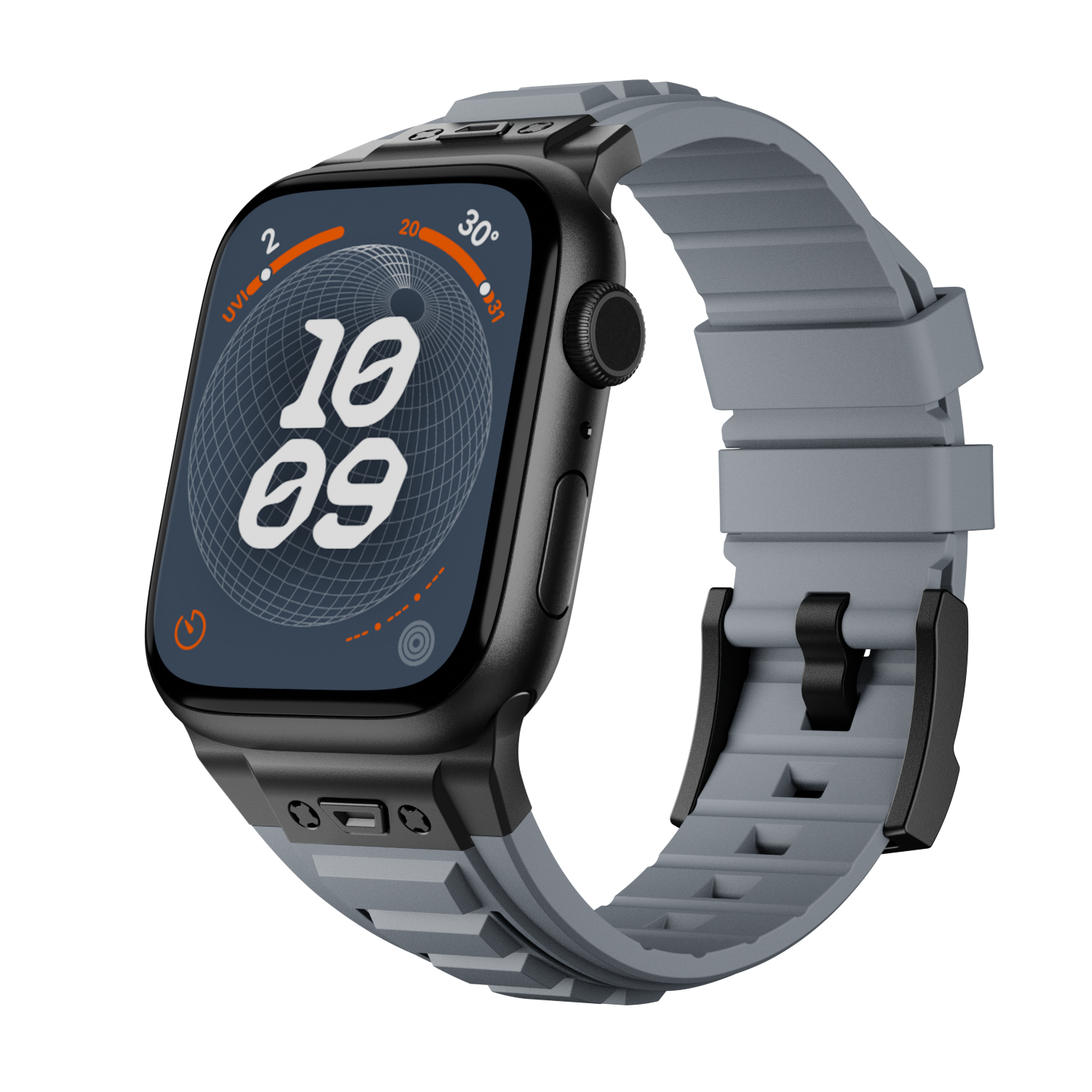 BD005 Taktisk Silikonrem for Apple Watch