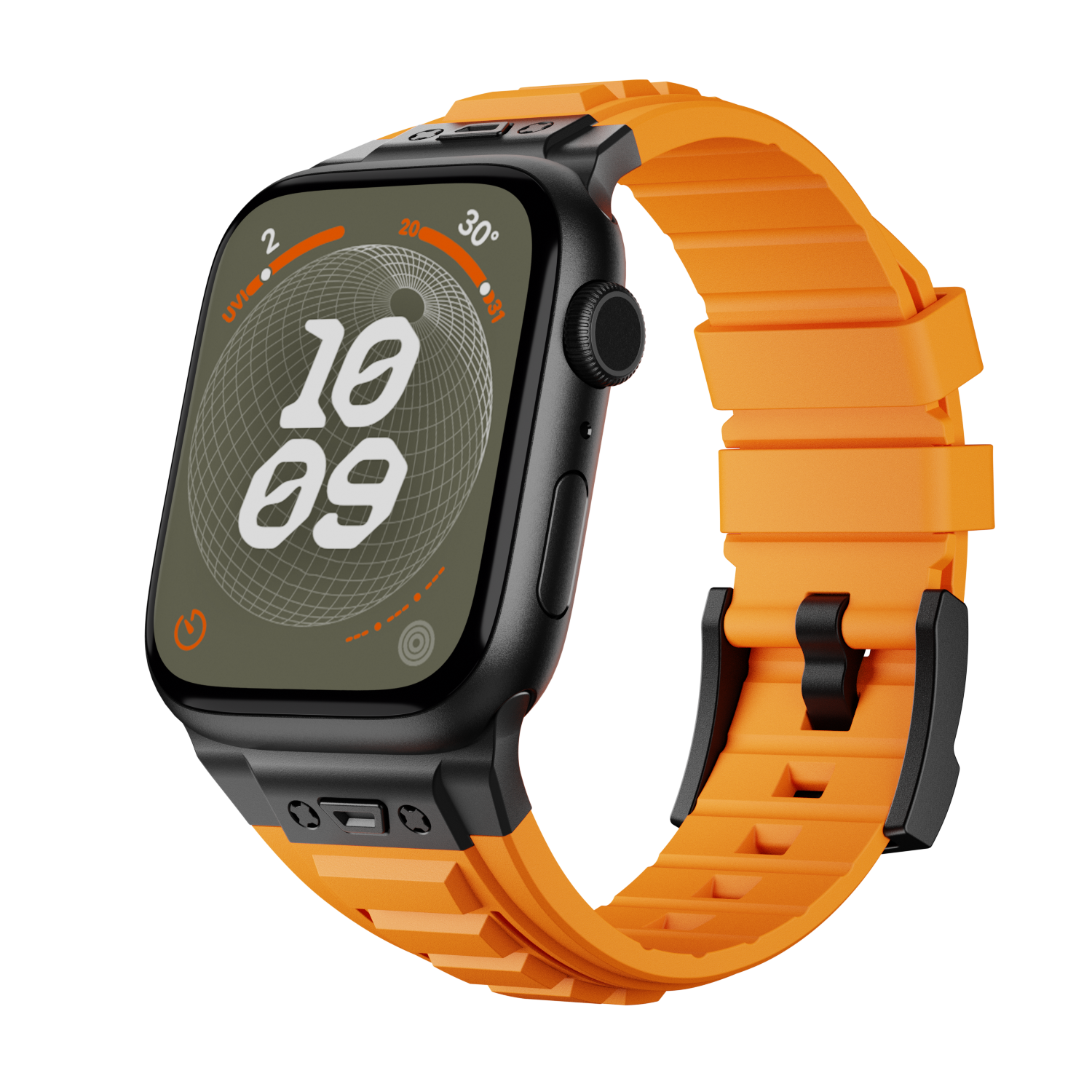 BD005 Taktisk Silikonrem for Apple Watch