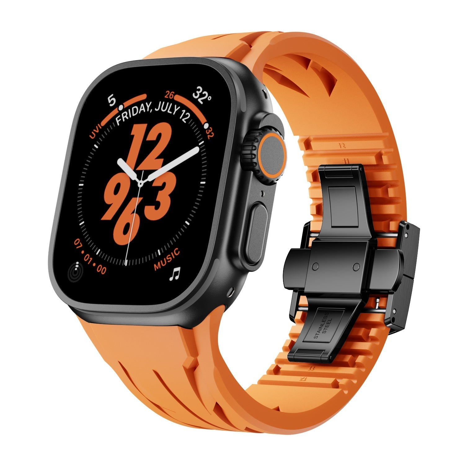 Supercar FKM Band Voor Apple Watch