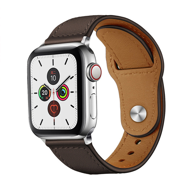 Lærsløyfe for Apple Watch