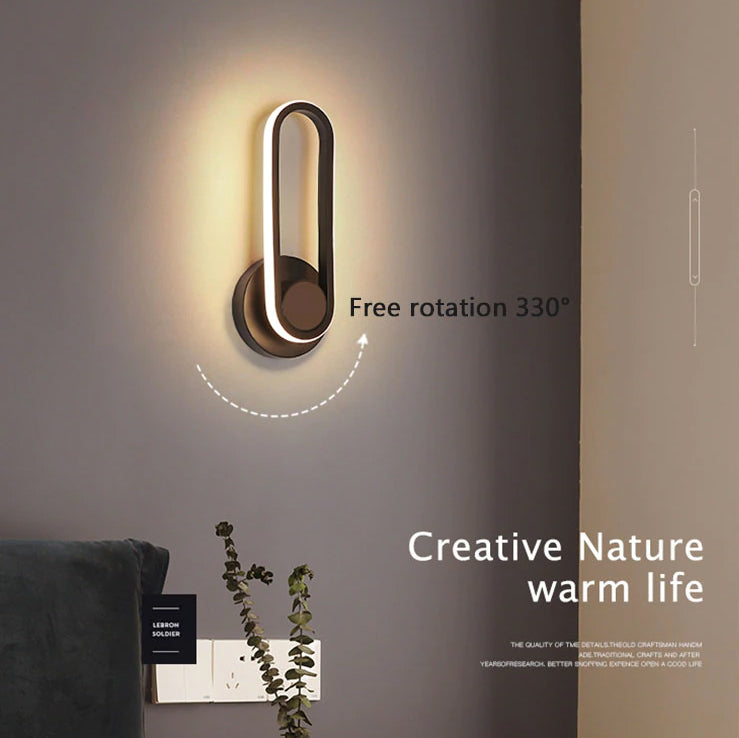 Nordic Bedside Wall Lamp