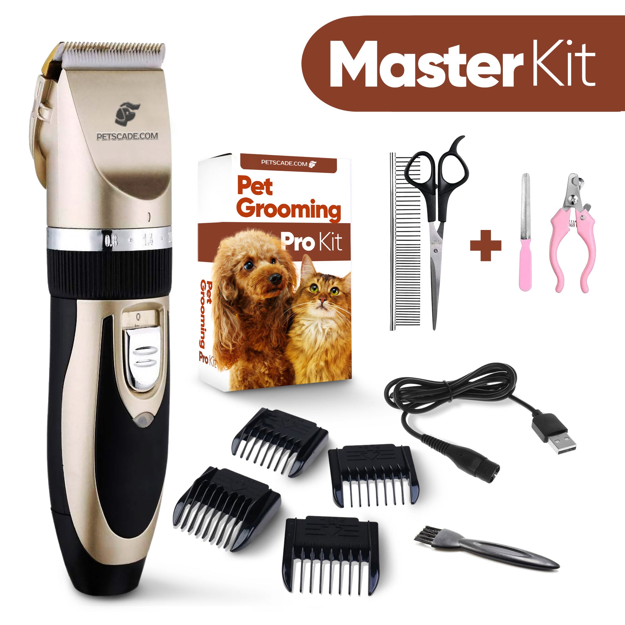 All-In-One Kit Pet Hair Grooming Pro