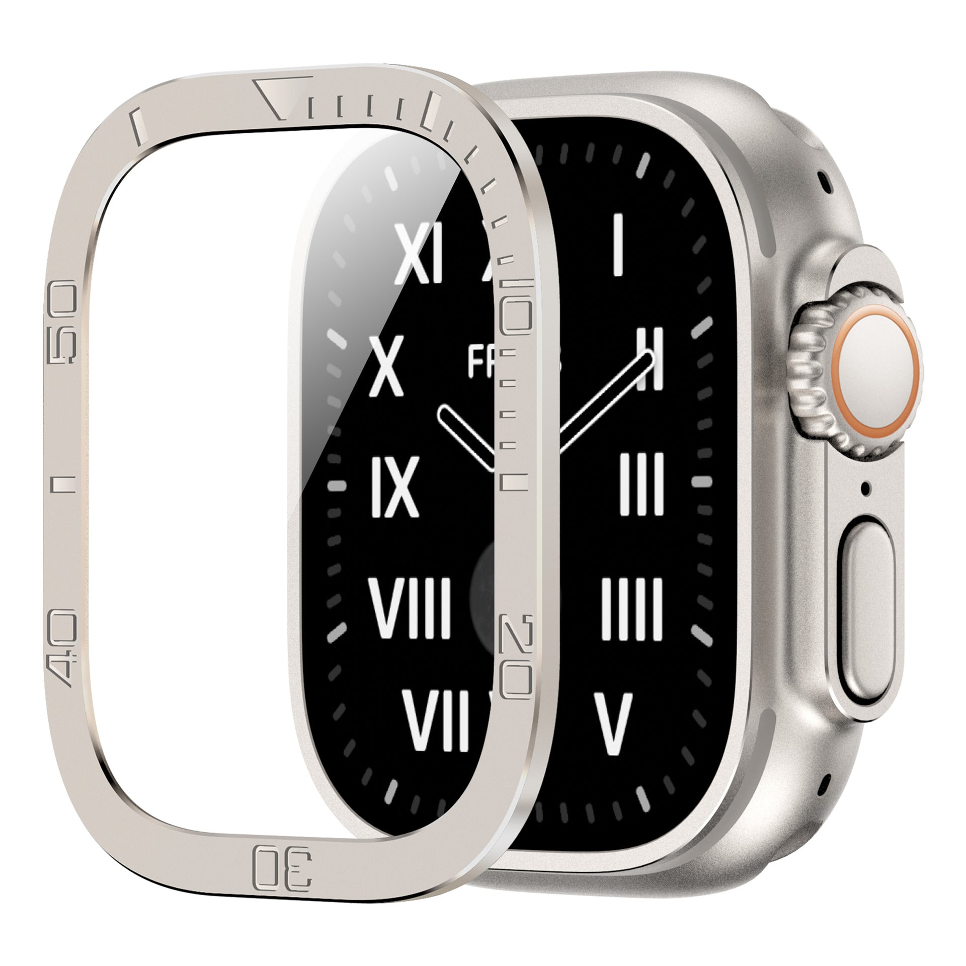 Herdet Glass Skjermbeskytter Full Dekning For Apple Watch Ultra / Ultra2