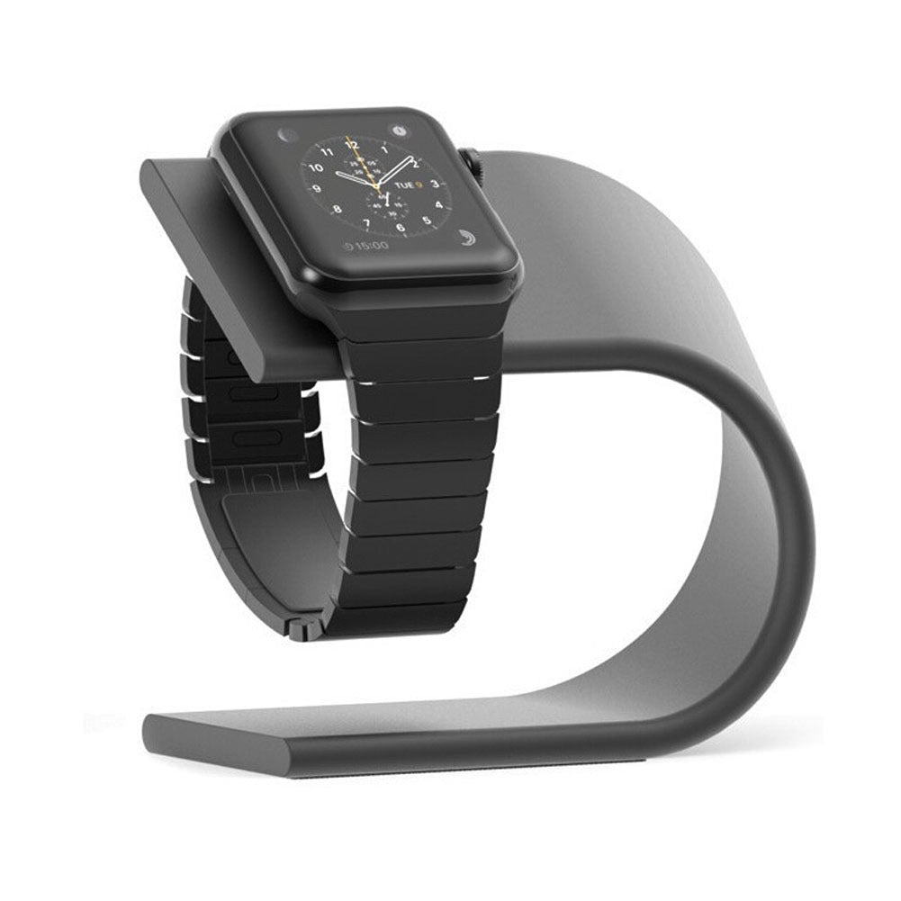 Aluminiumlegering U-formet ladestativ for Apple Watch