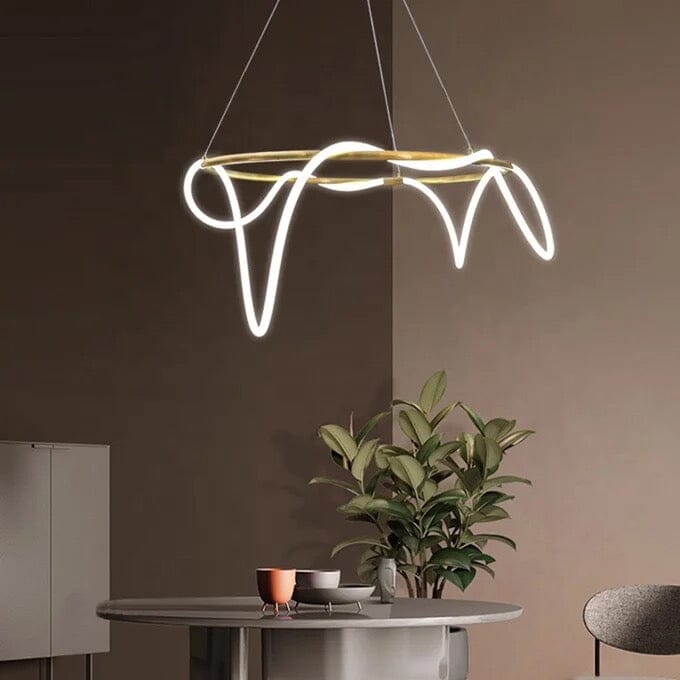 The Soran Swirl Chandelier