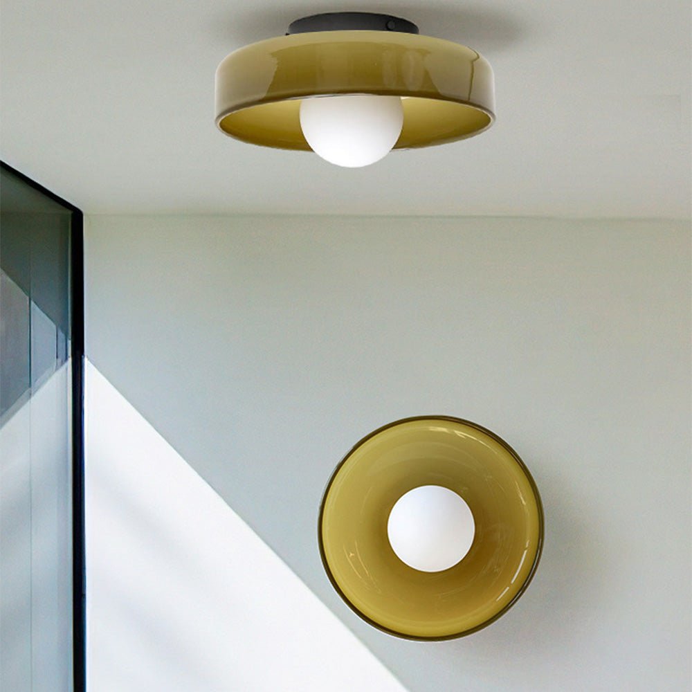 Lampe de plafond ronde moderne