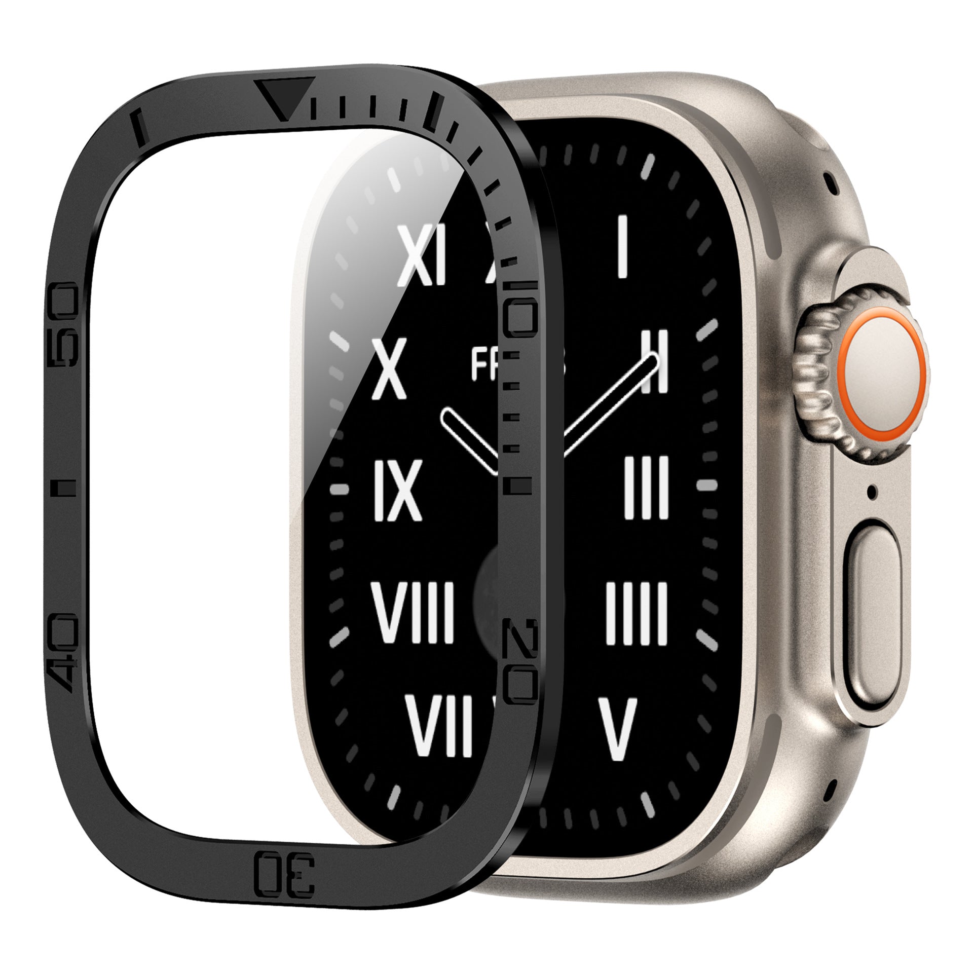 Herdet Glass Skjermbeskytter Full Dekning For Apple Watch Ultra / Ultra2