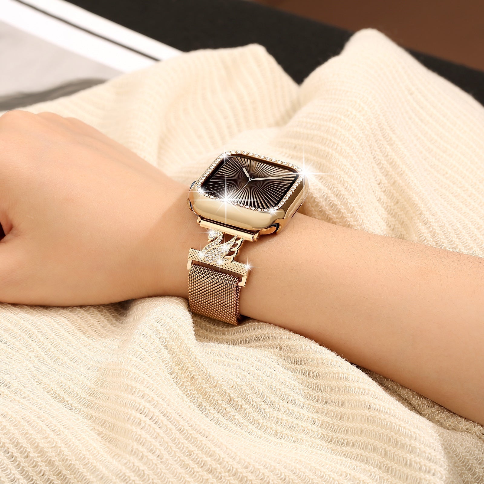 Little Swan Milanese band voor Apple Watch