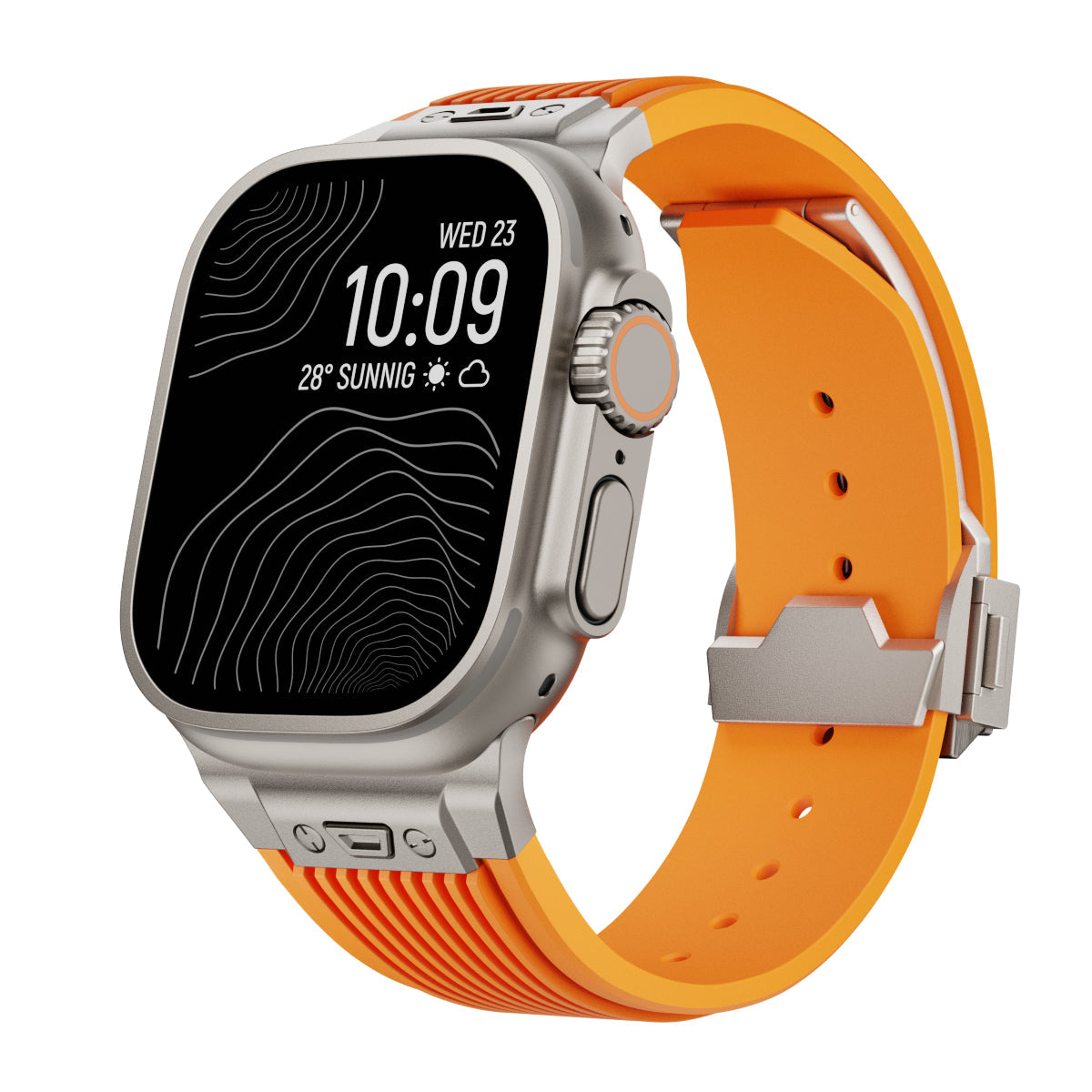 RM Designer Streamlined Silicone Band For Apple Watch