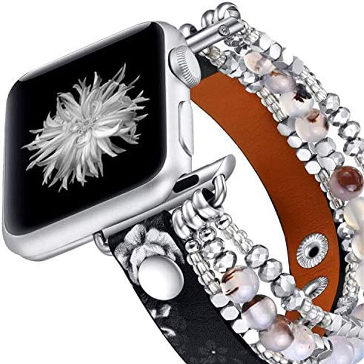 Náramek s korálky pro Apple Watch