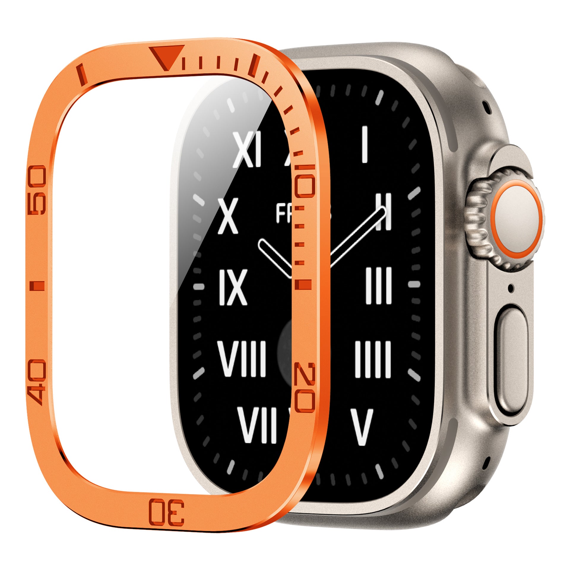 Herdet Glass Skjermbeskytter Full Dekning For Apple Watch Ultra / Ultra2