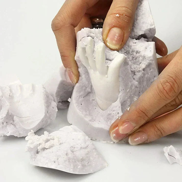 SculpKit™  DIY casting kit - preserve the delicate hand of your newborn