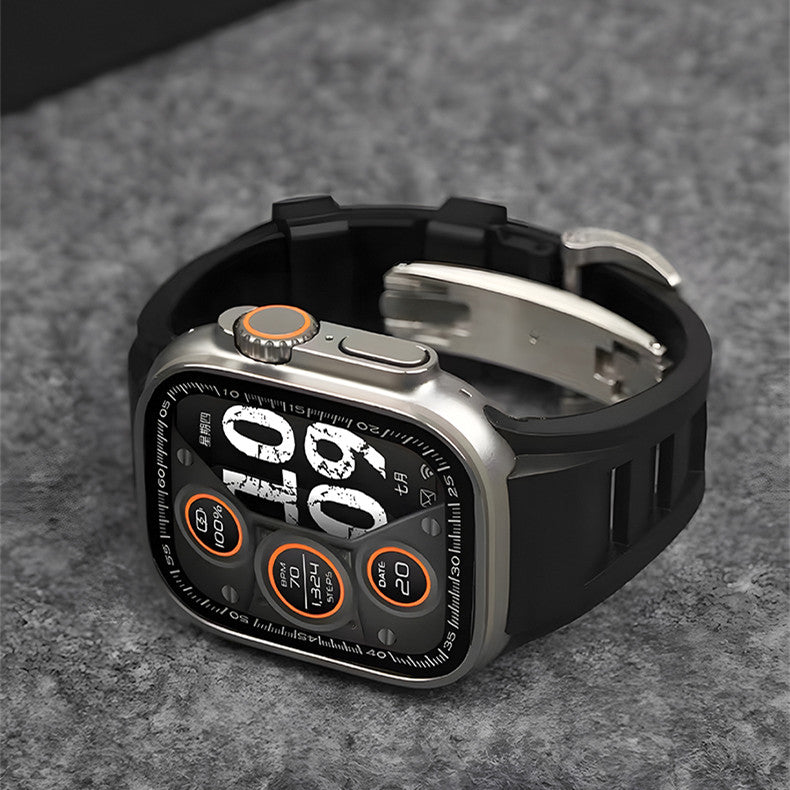 Sport Fluorine Rubber Apple watchband