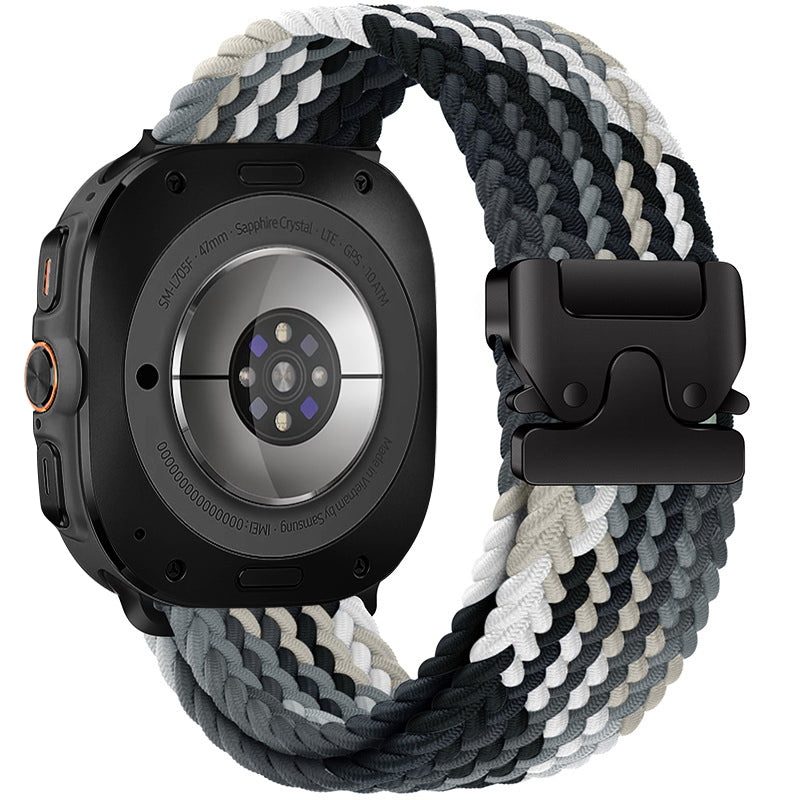 Nylon Gevlochten Band Voor Samsung Ultra Horloge