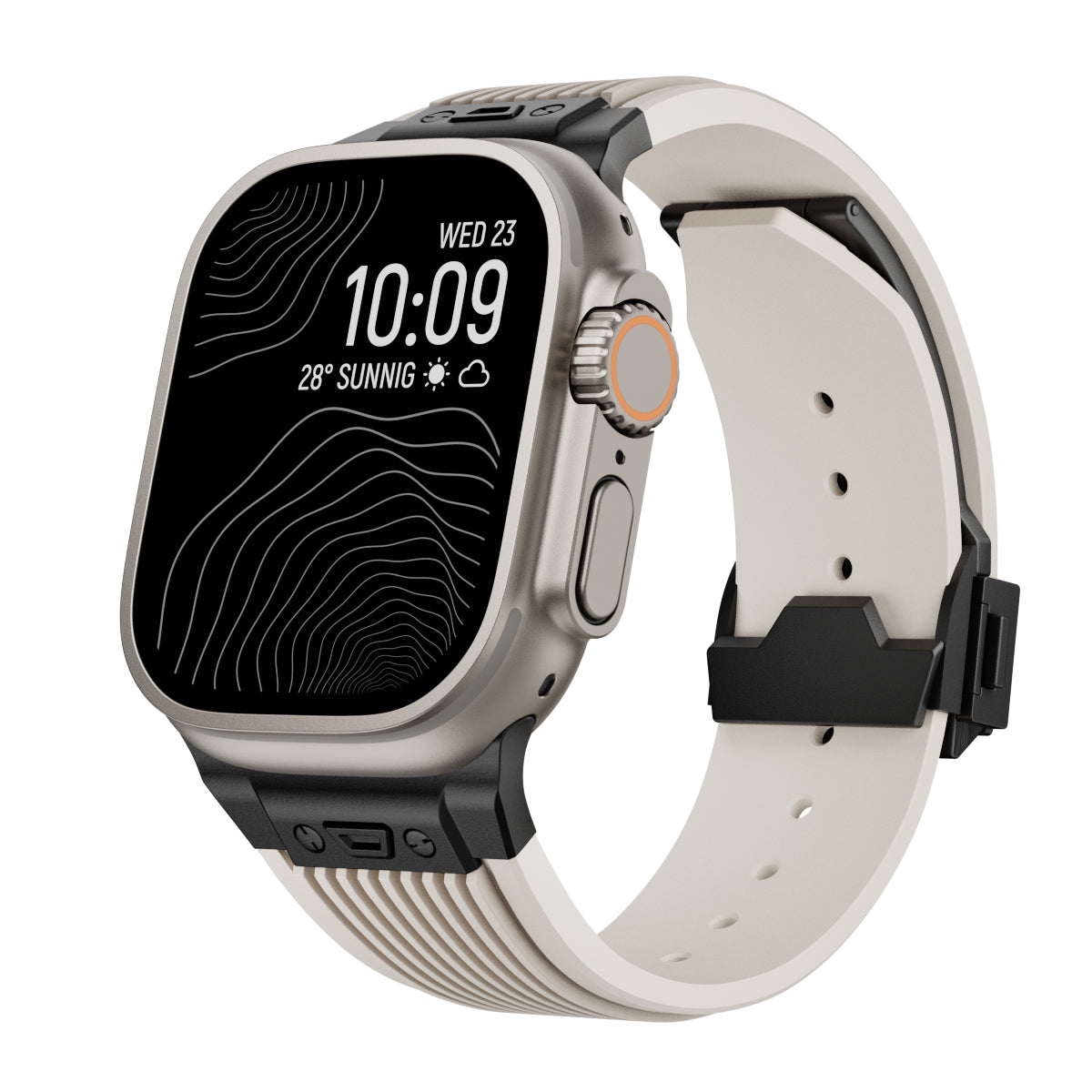 RM Designer Streamlined Silicone Band For Apple Watch