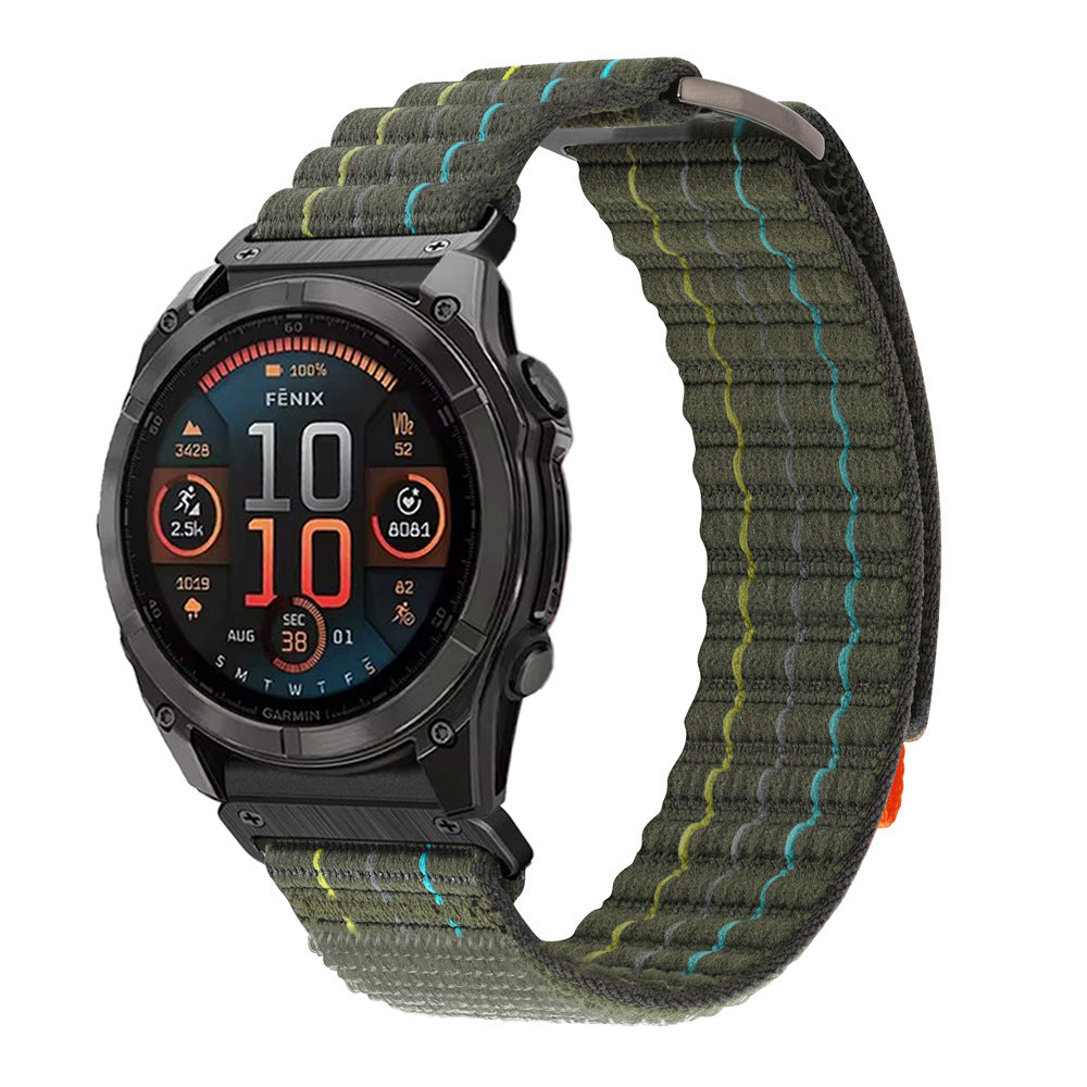 FOCUS Trail Loop Nylon Szíj Samsung Galaxy Watch 4/5/6/7/pro számára