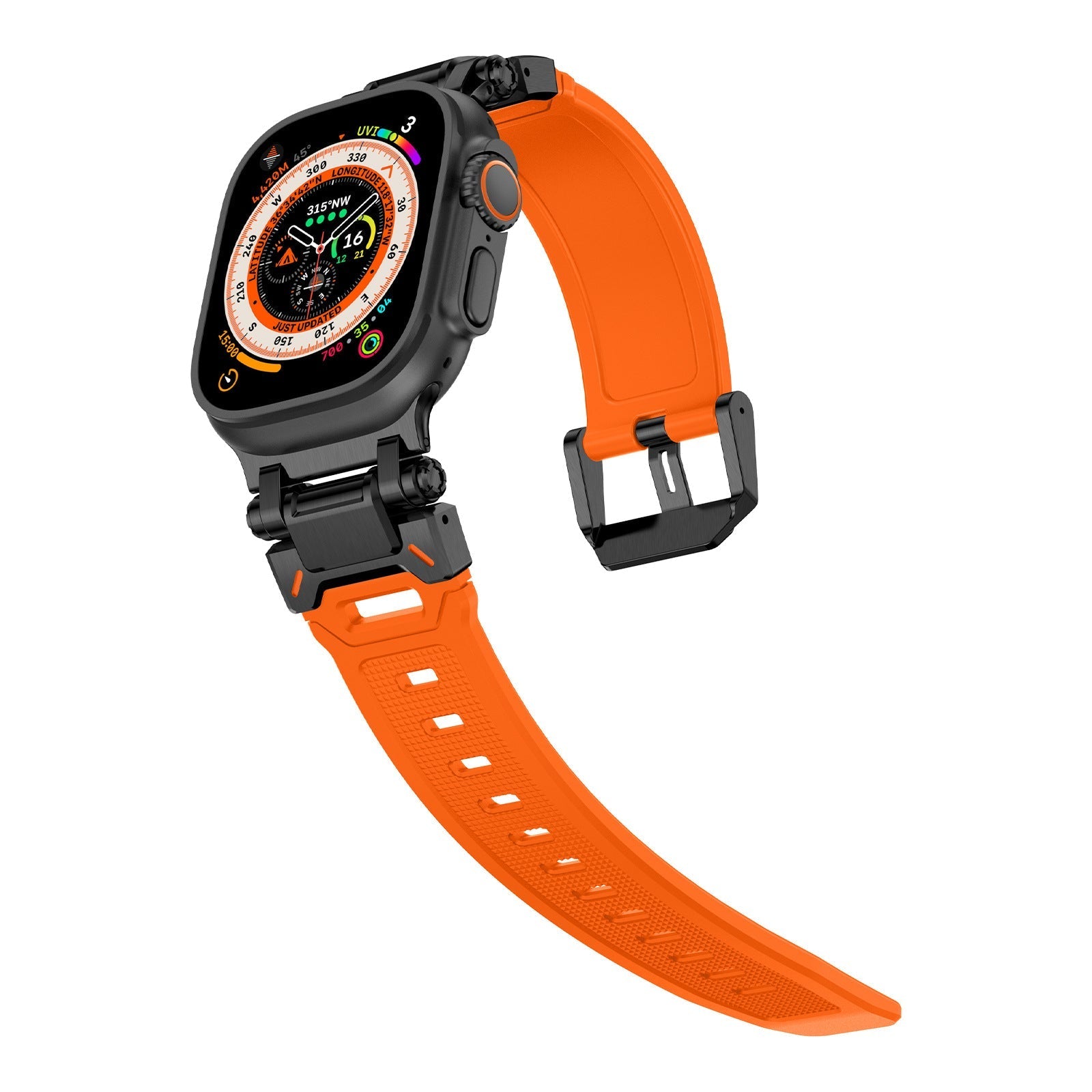 Explorer Tactical Fluoro Gumi Apple Watch Szíj