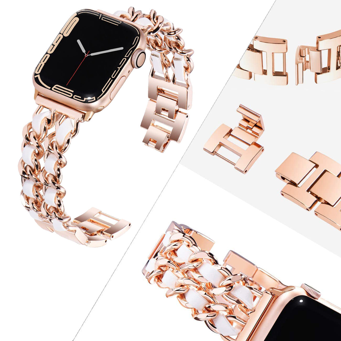 Luksusowa bransoletka do Apple Watch