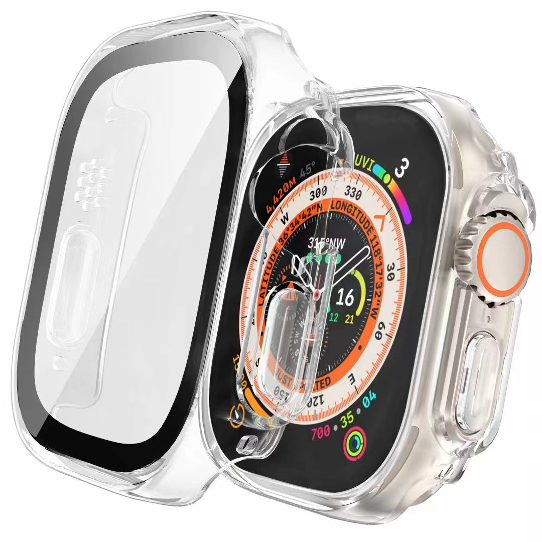 Funda con Protector de Pantalla de Cristal para Apple Watch Ultra