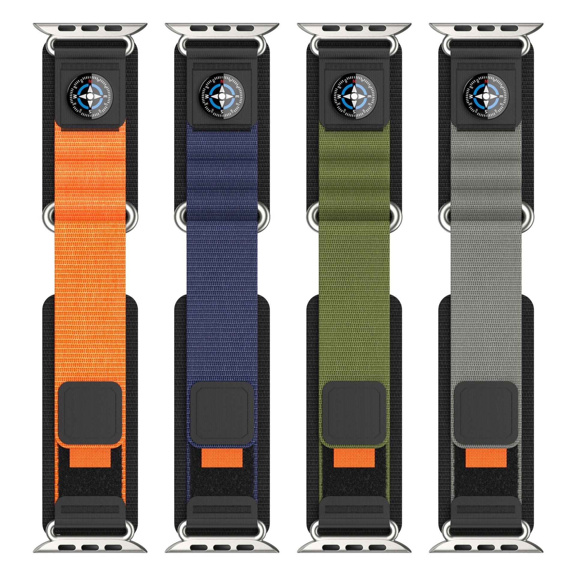 Compass Nylon Loop Strap For Apple Watch