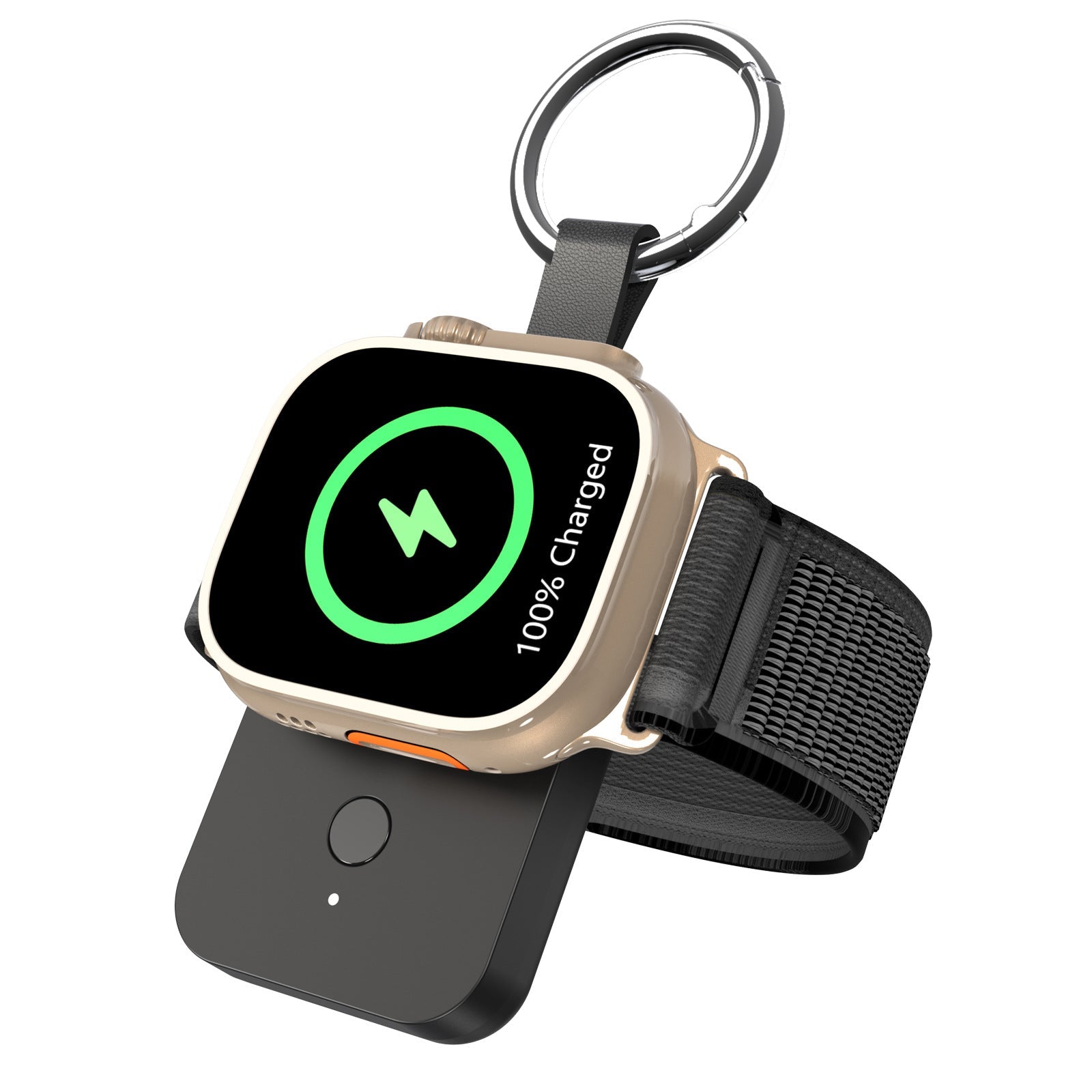 Power Bank Smart Keychain Ricarica Veloce per Apple Watch / Samsung Watch