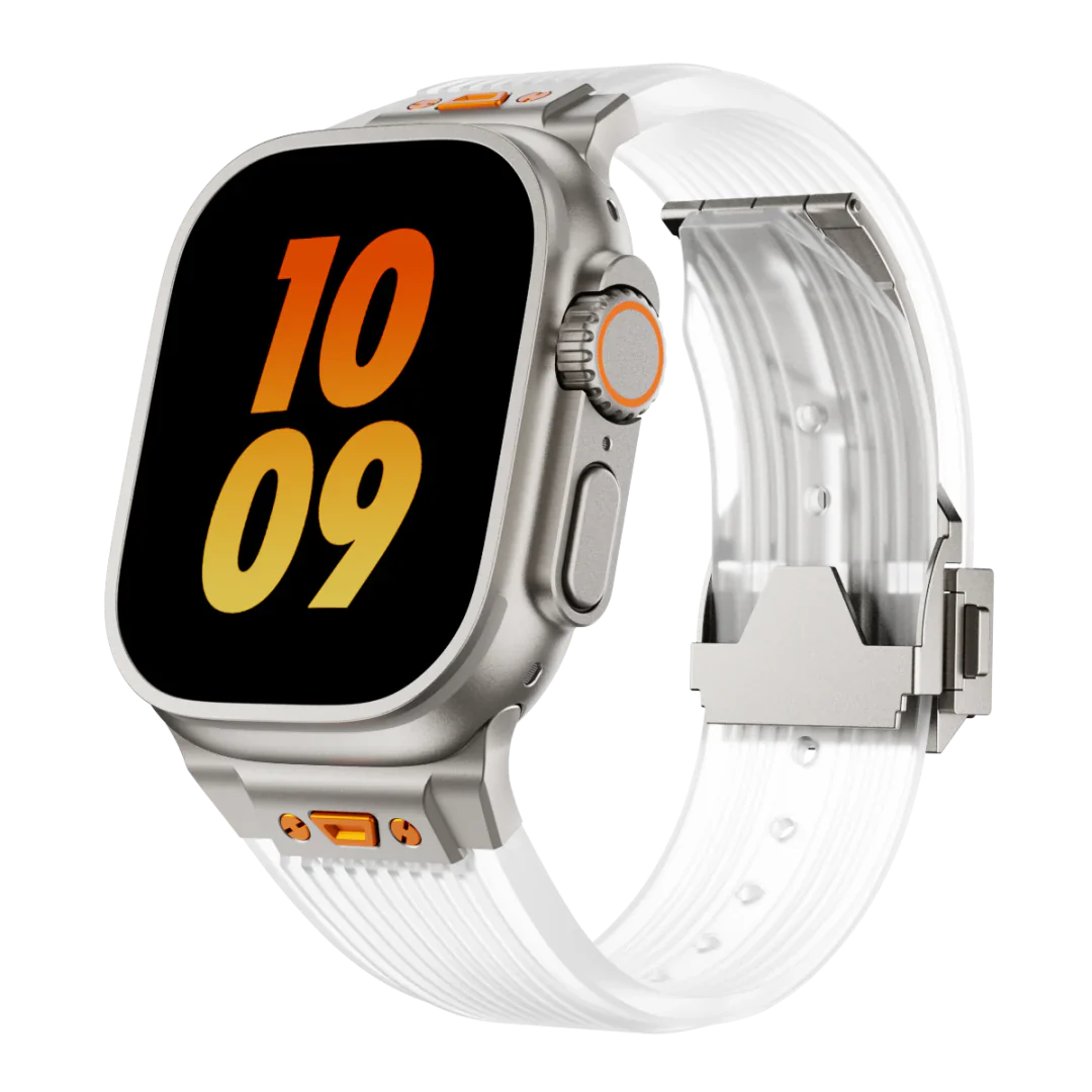 HB99 Bandă din silicon transparent pentru Apple Watch