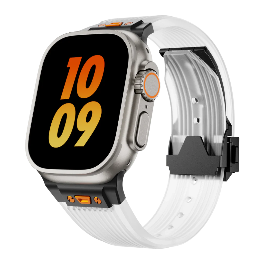 HB99 Bandă din silicon transparent pentru Apple Watch