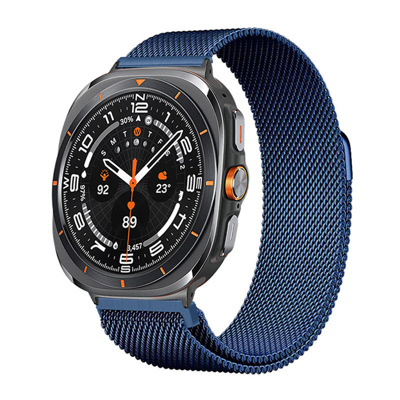 Milanese Loop -ranneke magneettisulkimella Samsung Watch Ultra -kellolle